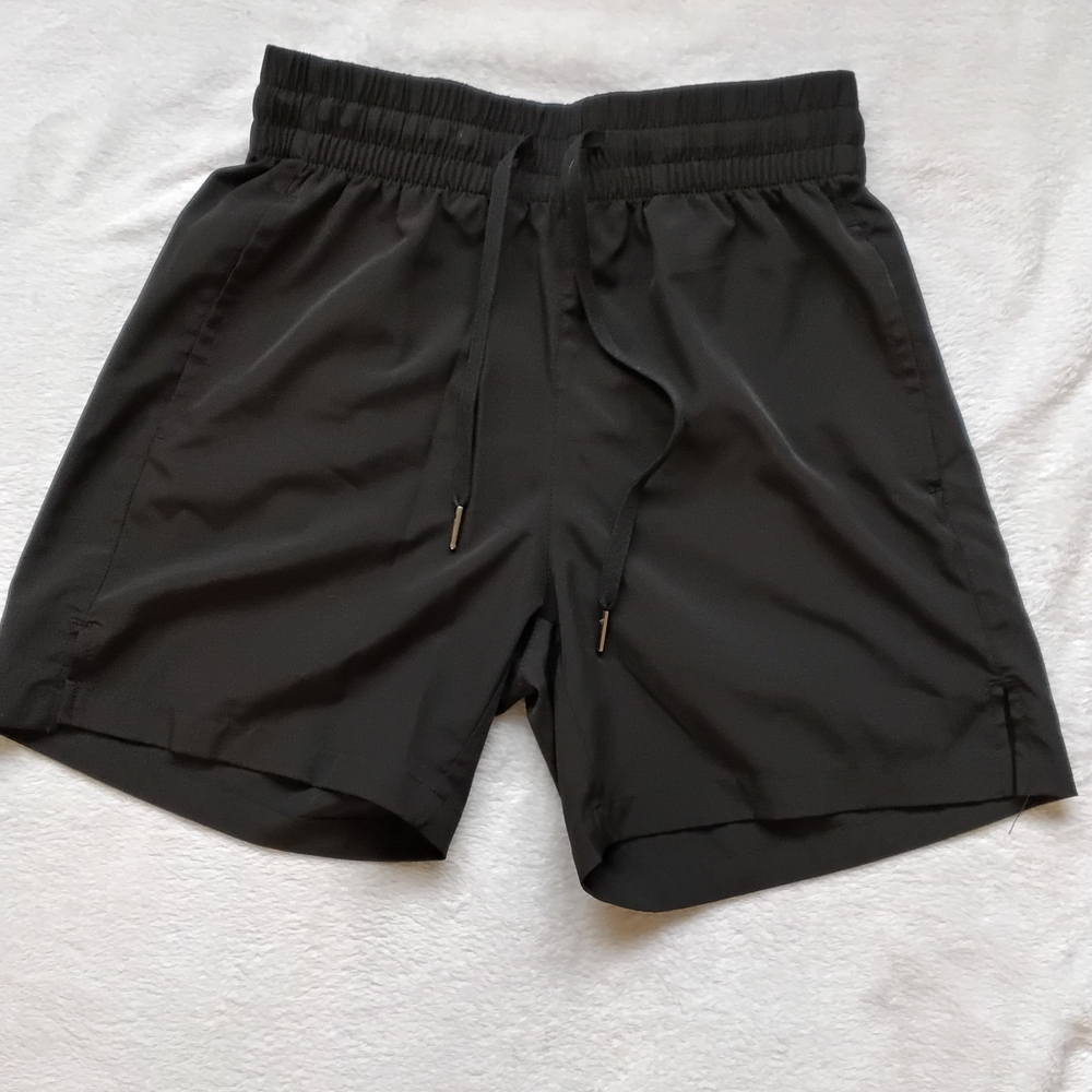 Women's Black Athletic Shorts